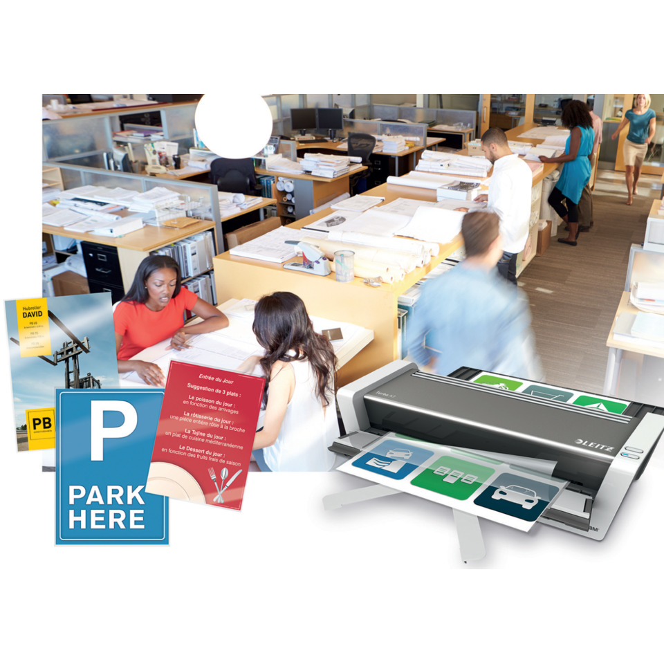 Büro, Büro-Schreibtisch, Drucker, Druckerzuführung, Parkplatzschild, Büro, Arbeitsplatz, Bürodrucker, Multifunktionsgerät, Parkplatzschild