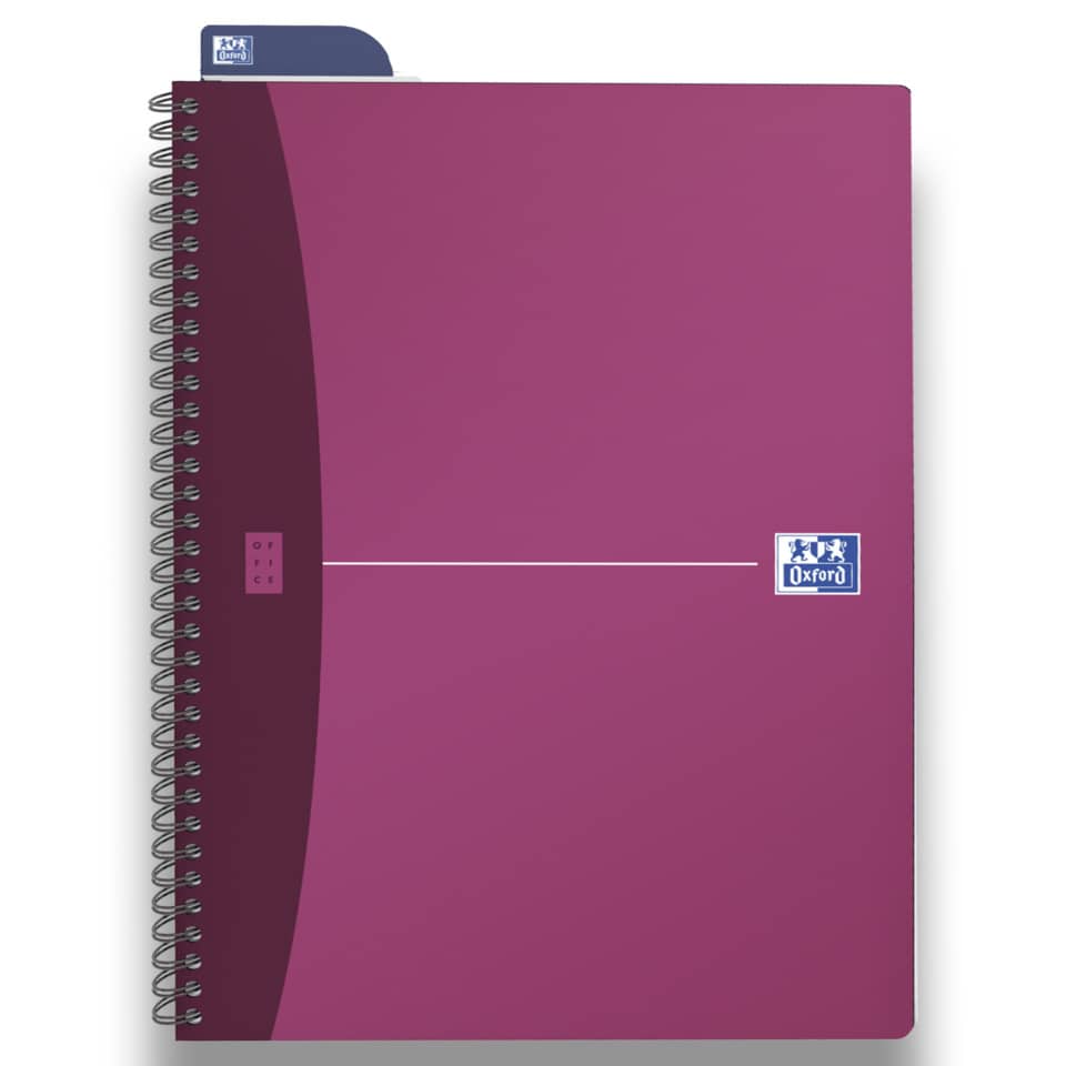 Spiralnotizbuch, Notizbuch, Oxford, Pink, Violett
