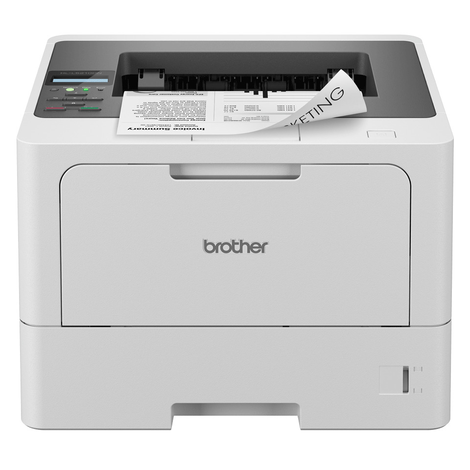 drucker, laserdrucker, braun, weiss, monochrom