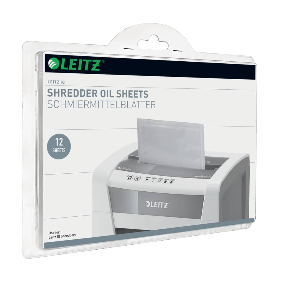 shredder, Ölsheets, Schmierblätter, Schredder, Verbrauchsmaterialien