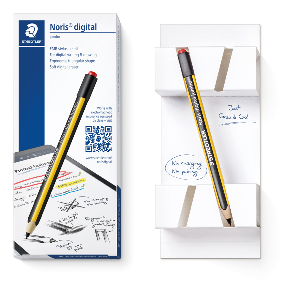 EMR-stift, Jumbo, Bleistift, Soft eraser, Digitale Skizze