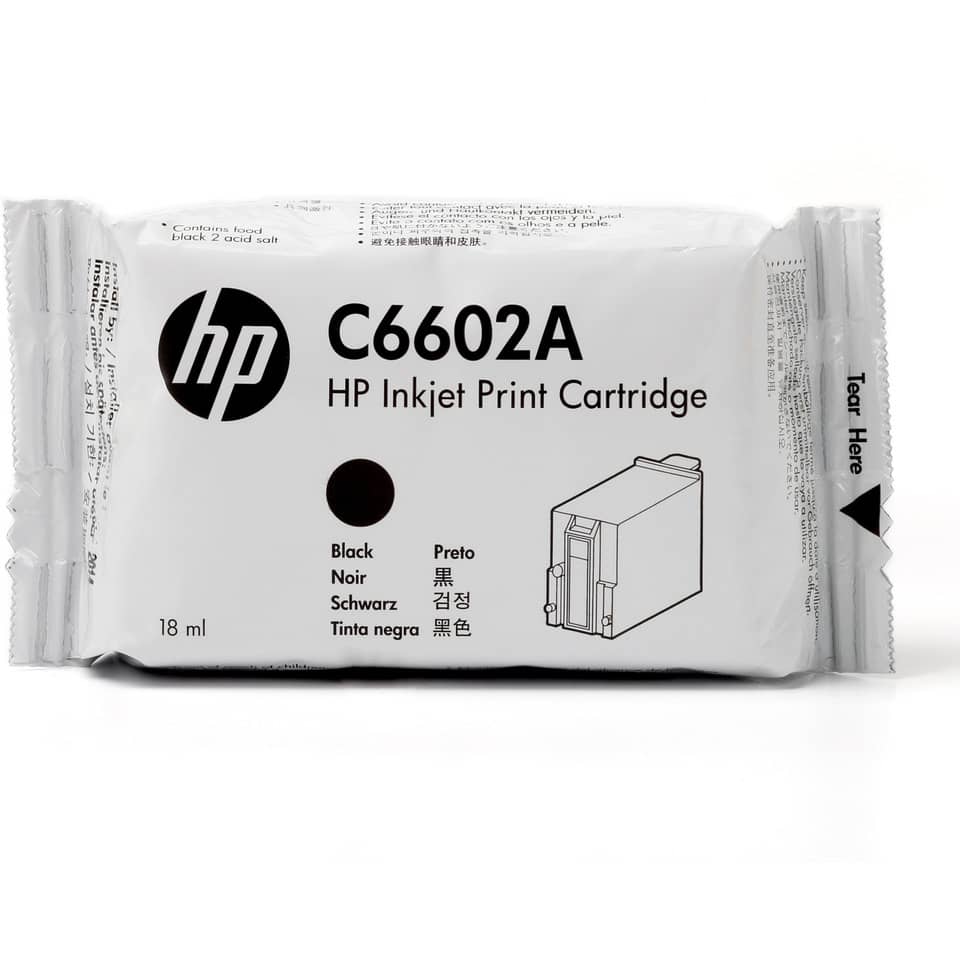 HP, Tintenpatrone, C6602A, Schwarz, 16 ml