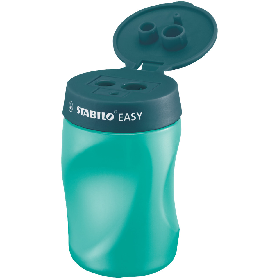 Trinkflasche, Wasserflasche, Grün, Schraubverschluss, Stabilo Easy