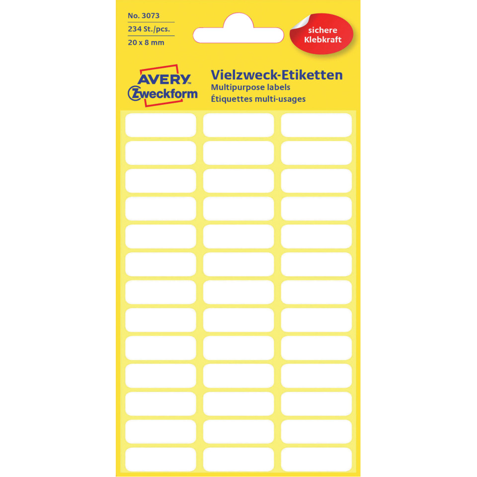 Etiketten, Vielzweck-Etiketten, Bunte Klebestreifen, Aufkleberpapier, Klebefläche
