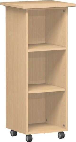 Caddy Flex 4 Rollen, Buche, 4 Rollen davon 2 feststellbar, 1170 x 500 x 450 (HxBxT)