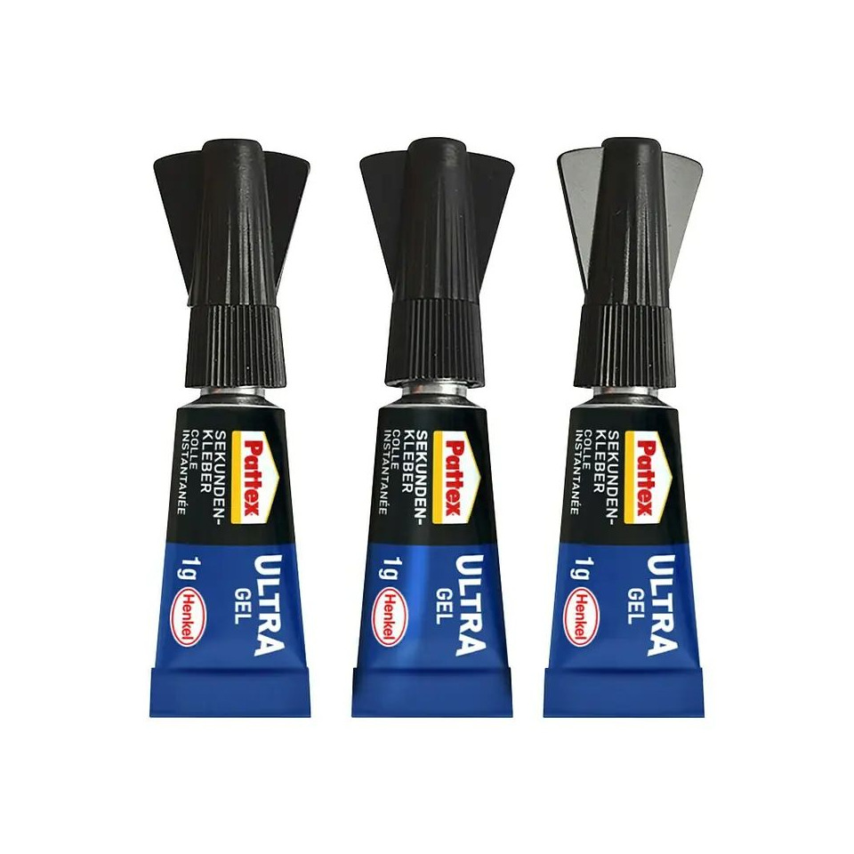 Kleber, Ultrageel, Pattex, Klebergel, Kleber-Topf