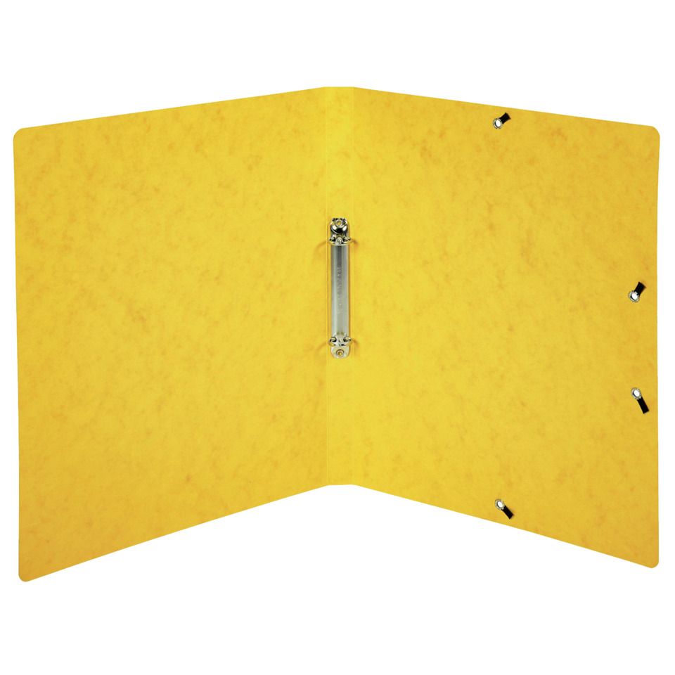 Binder, Ringbinder, Gelb, Dreifachklappbar, Metallringe