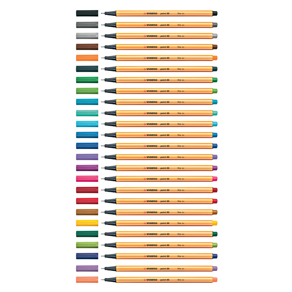 buntstifte, marker, stabilo pen, farbstift, kugelschreiberoptik