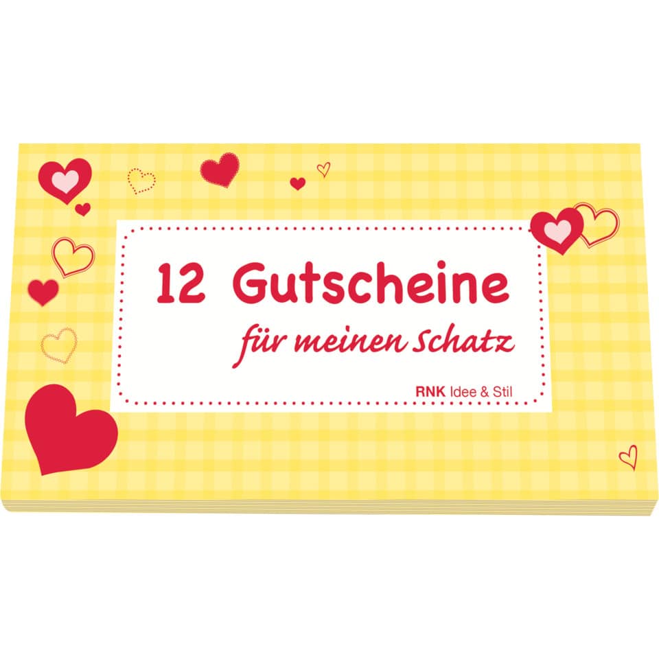 Gutschein, Herz, Kartenbox, Valentinstag, Gelb