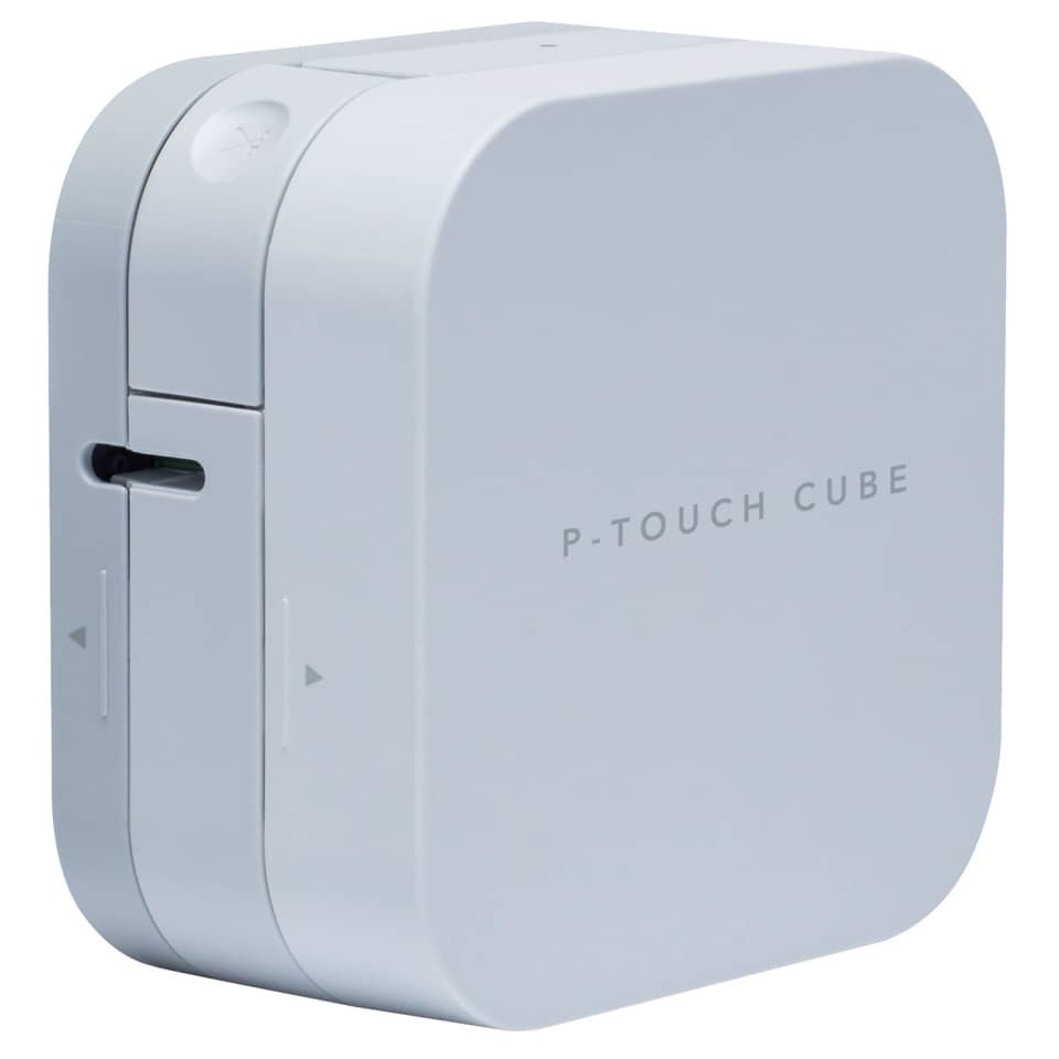 P-Touch Cube, Label Printer, Thermal Printer, Compact, Weiß