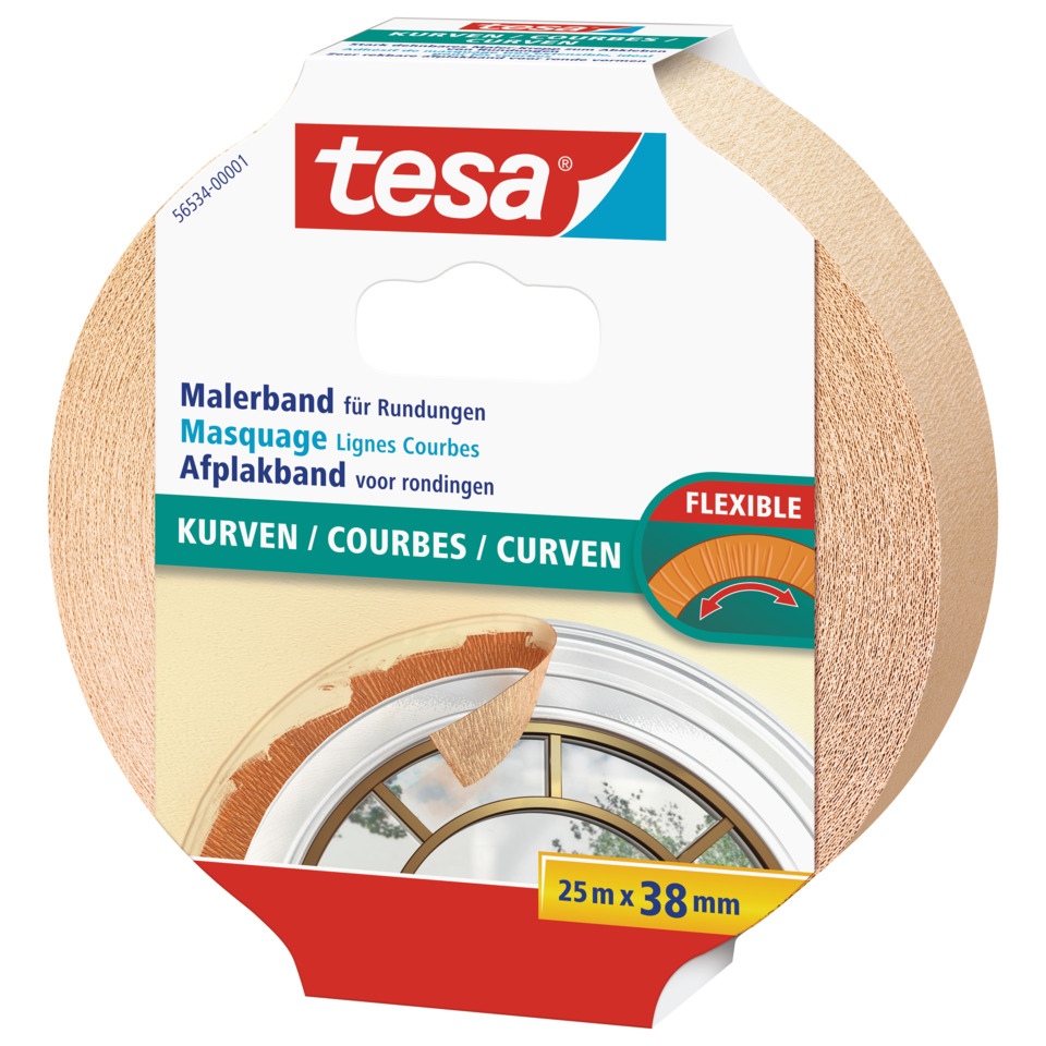 Klebeband, Fensterband, Bauband, Spiralflexibel, Rundband