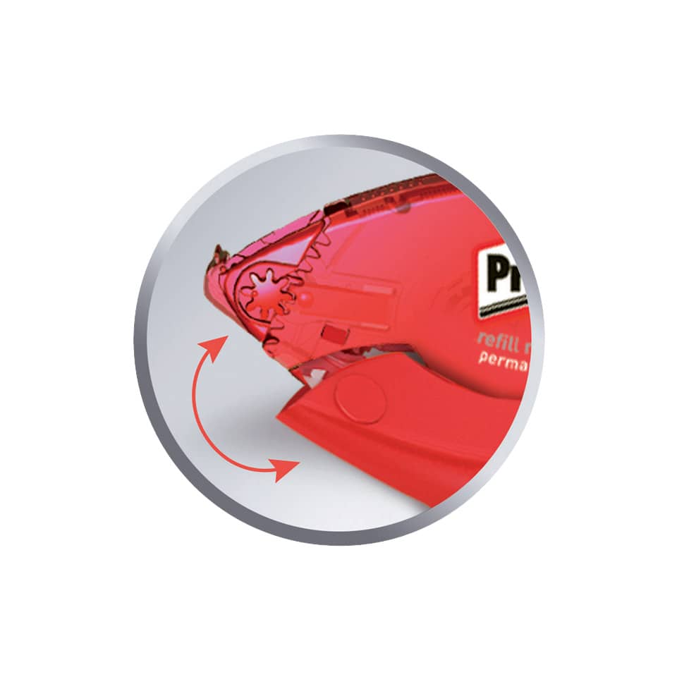 Sägeblatt, Schraubendreher, Mechanism, Rot, Hinten