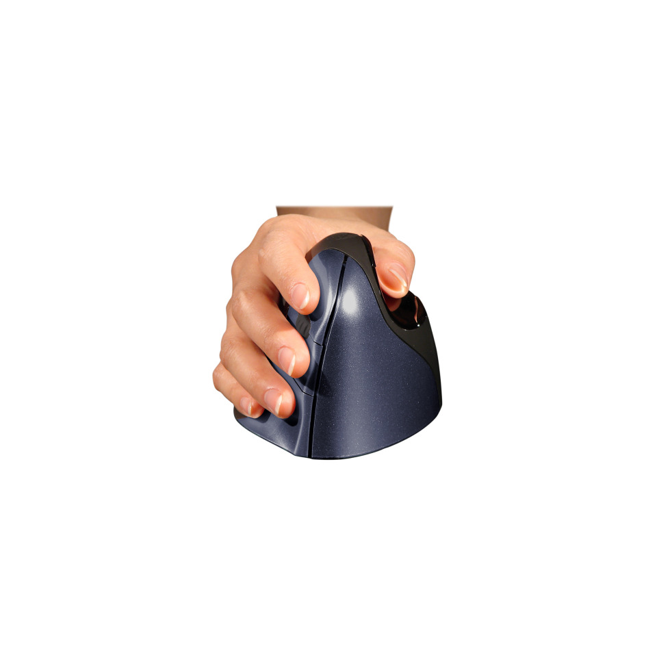 Office-Maus, Drahtlose Maus, Ergonomischer Griff, Dunkelblau, Maus-Griffzubehör