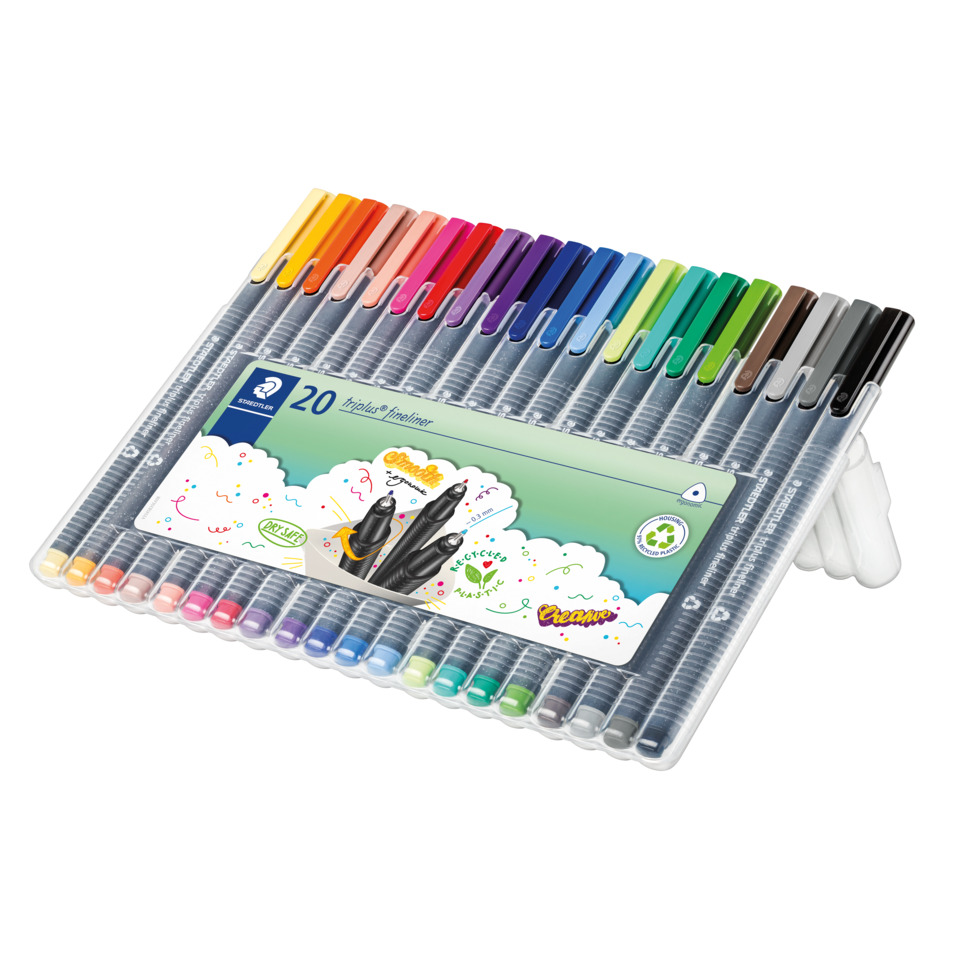 Marker, Filzstifte, 20er Set, bunt, Kunstset
