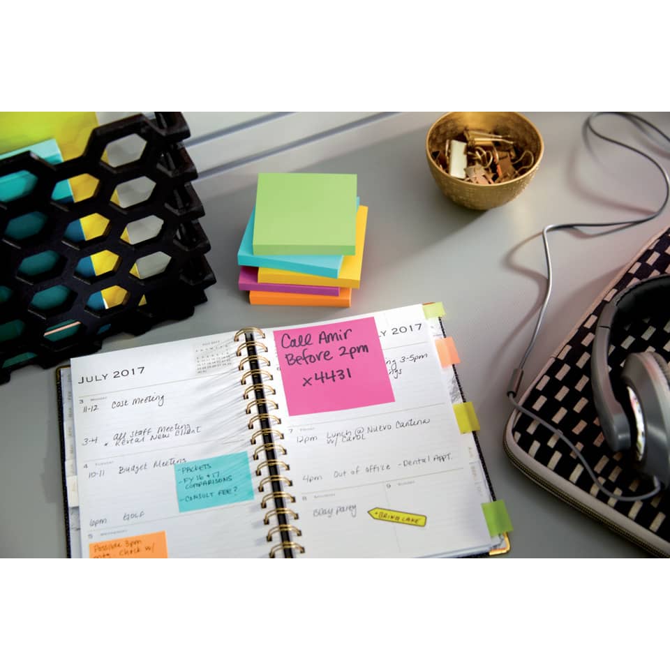 Planer, Notizbuch, Post-it, Schreibwaren, Arbeitsplatz