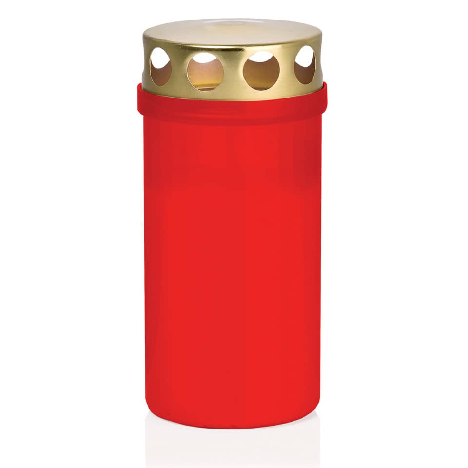 rot, Thermos, isoliert, Edelstahl-Deckel, zylindrisch