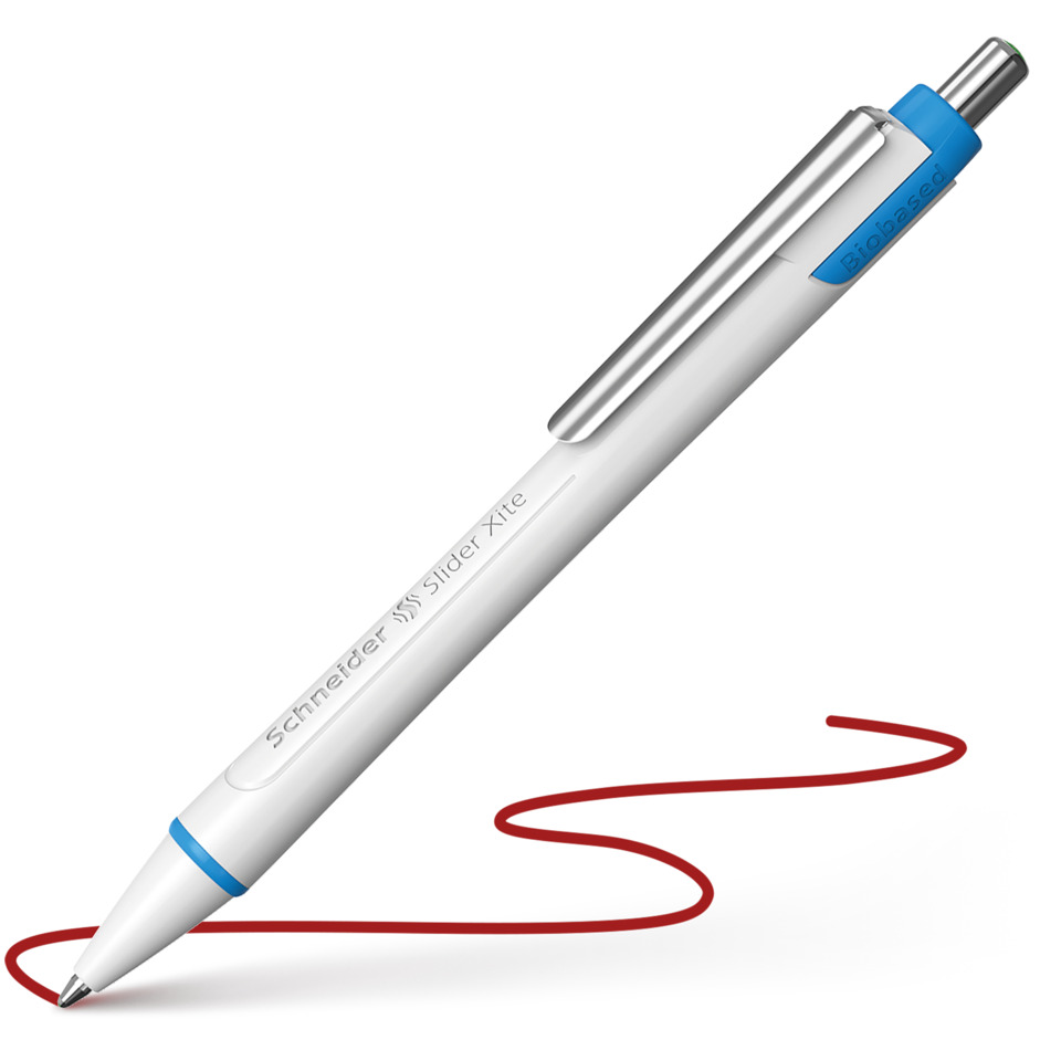 stift, mechanischer bleistift, schlanker stift, blauerclip, weißer körper