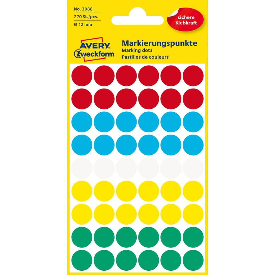Sticker dots, Color dots, Marker dots, Colorful dots, Decorative dots
