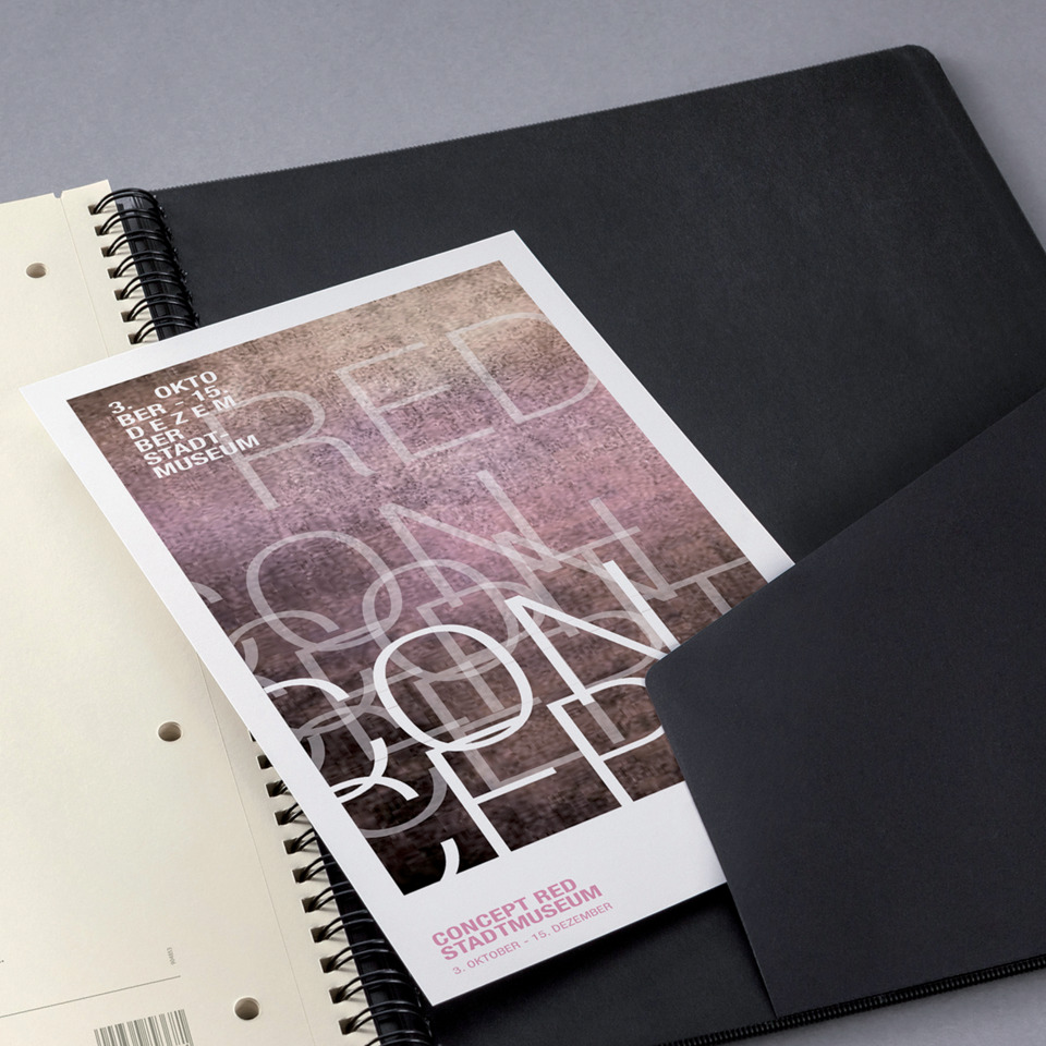 poster, Flyer, Broschüre, Design, Flat lay