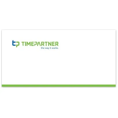 1000er PACK - DIN Lang ohne Fenster- Timepartner