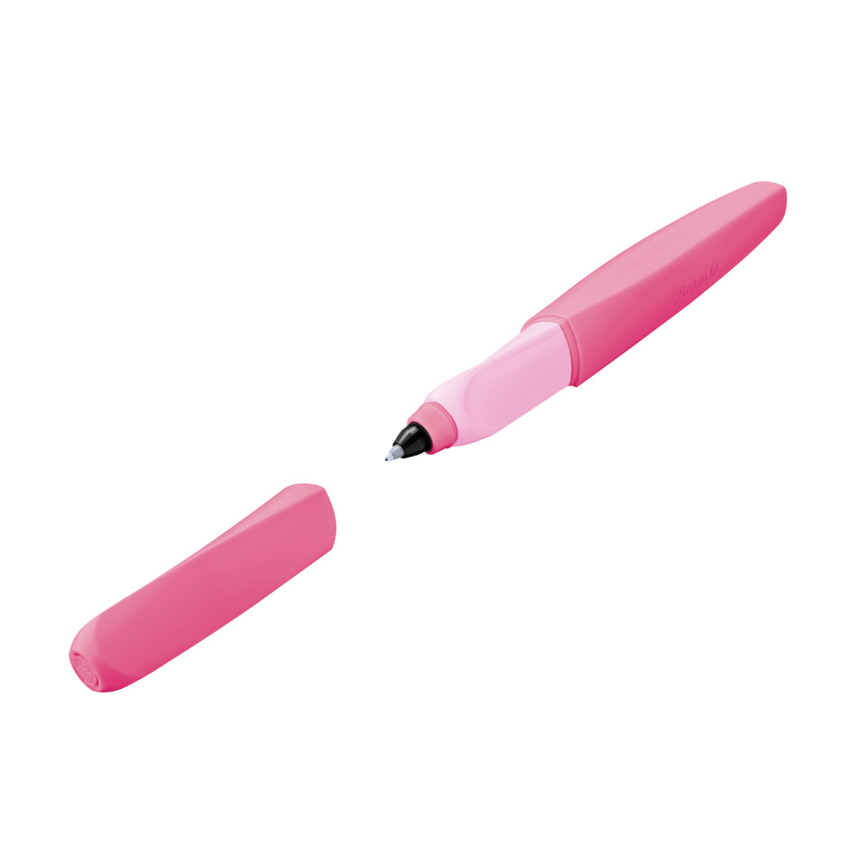 Filzstift, Kugelschreiber, Pink, Stiftmitweicher Spitze, Kappe separierbar