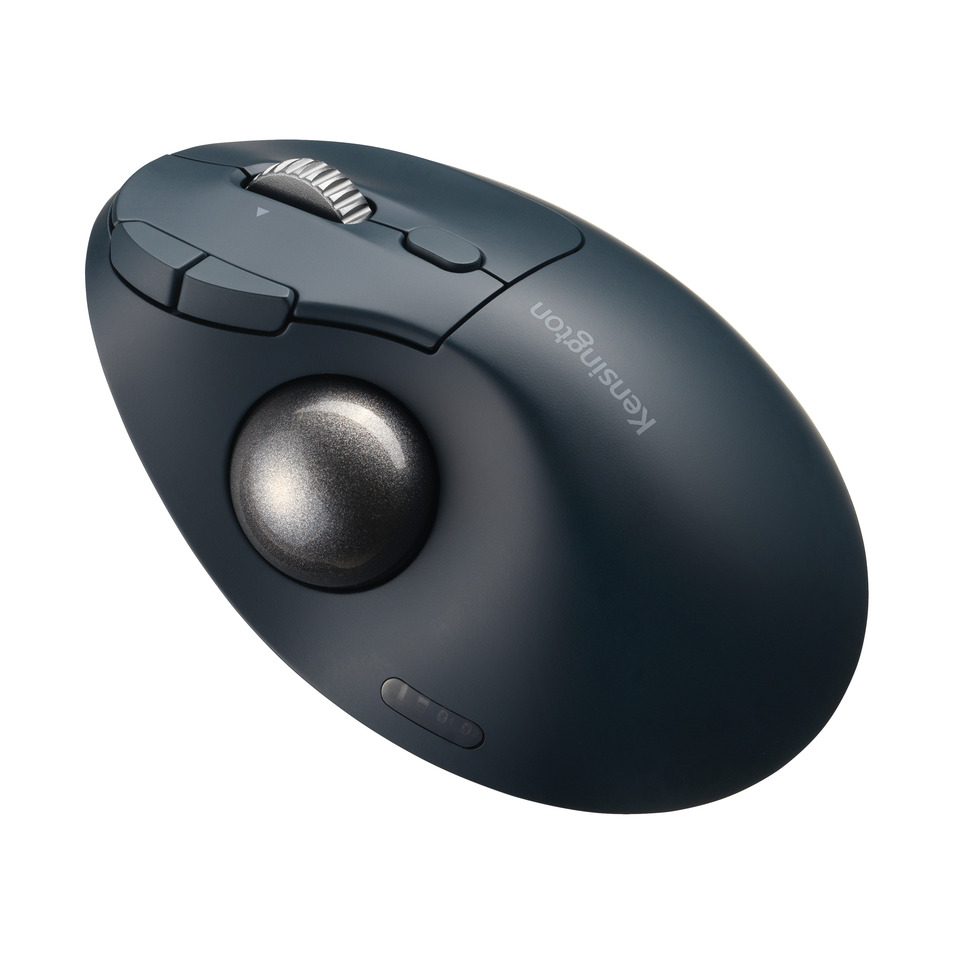 ergonomische Maus, kabellose Maus, optischer Sensor, Scrollrad, linke Hand bevorzugt
