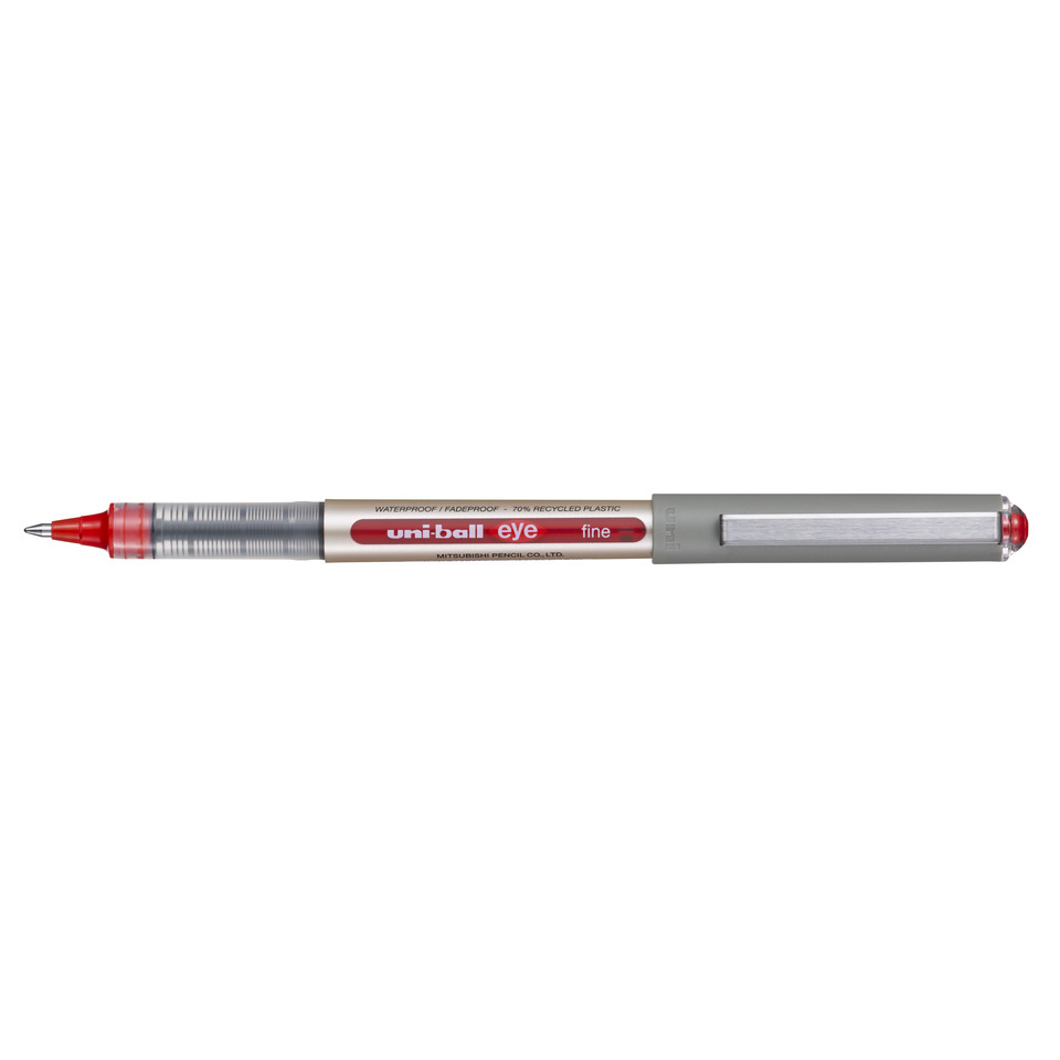 Korrekturlinie, Filzstift, Permanentmarker, Rot, Kugelschreiber-Optik