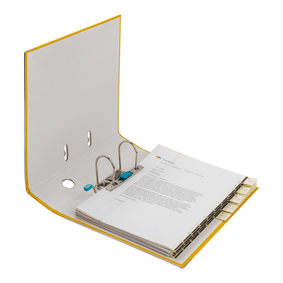 Ordner, Aktenordner, Ringbinder, Klemmheftung, Dokumentenordner