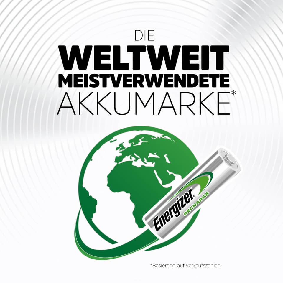akkumarkt, energie, Recharge, Energizer, Global