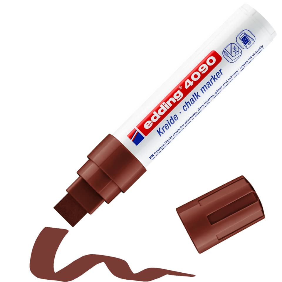 Kreide, Kreide-Markierung, Kreide-Marker, Braun, Filzstift