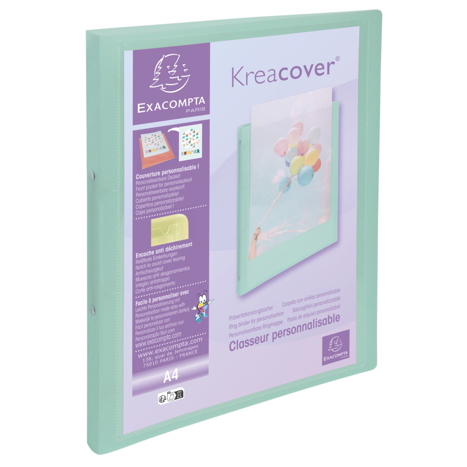 A4-Ordner, A4 Mappe, Kreacover, Personalisiert, Schutzmappe