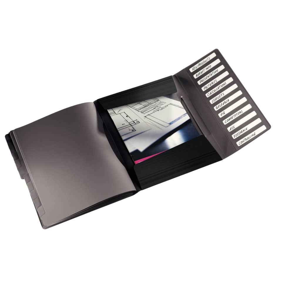 Portfolio, Binder, Dokumente, Organizer, Registerkarten