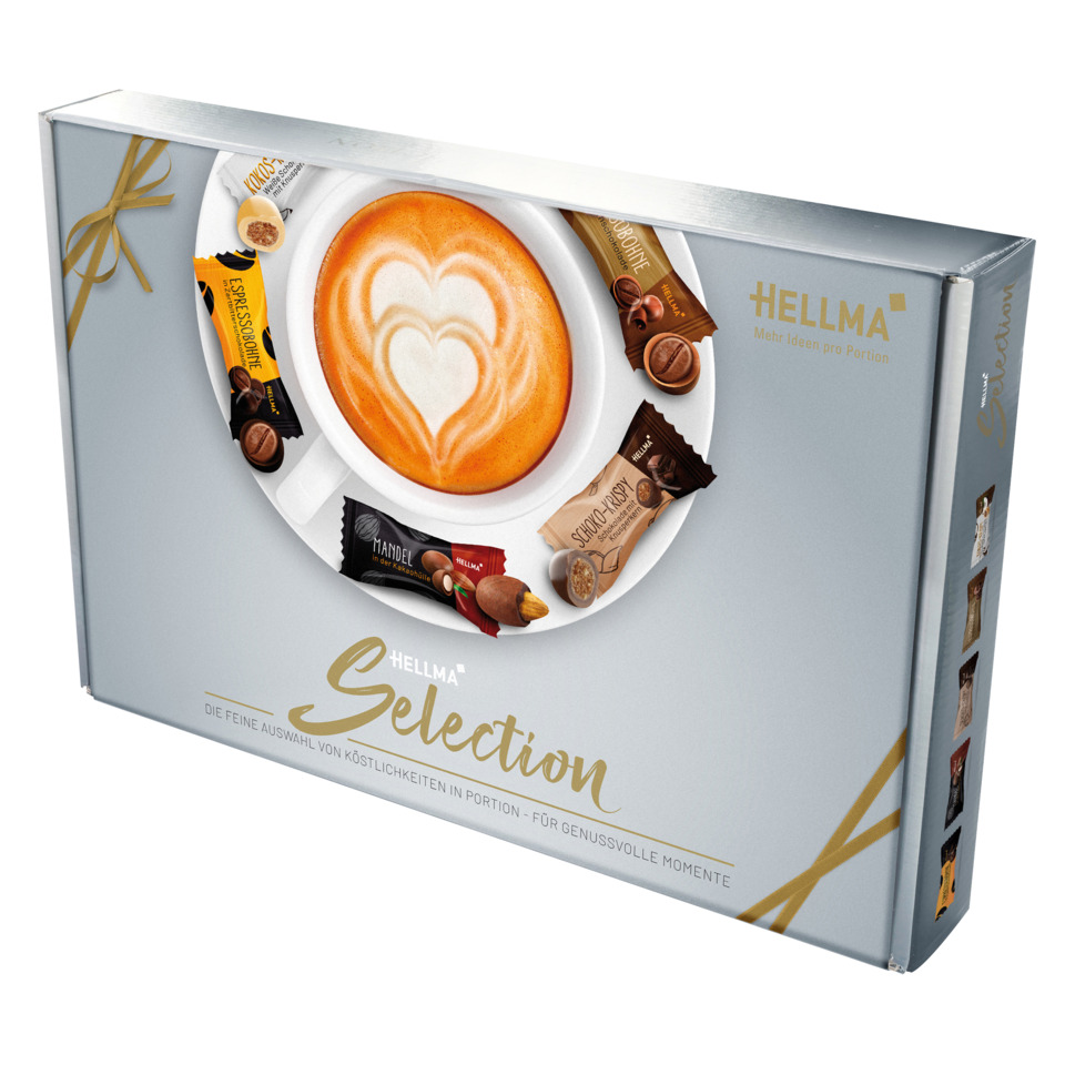 Kaffee, Latté, Kaffeekunst, Schokoladenproben, Kaffee-Set