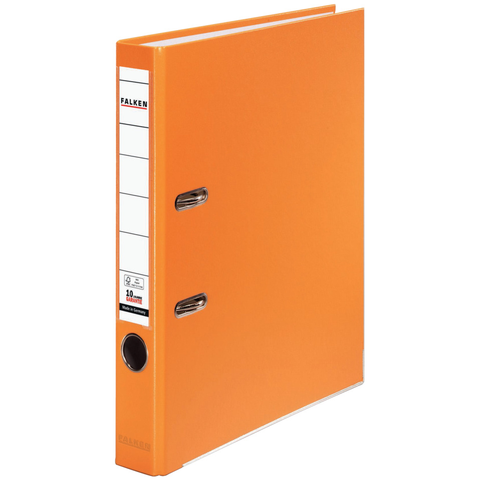 Ordnungsordner, Ringordner, Orange, A4, Bindeversion