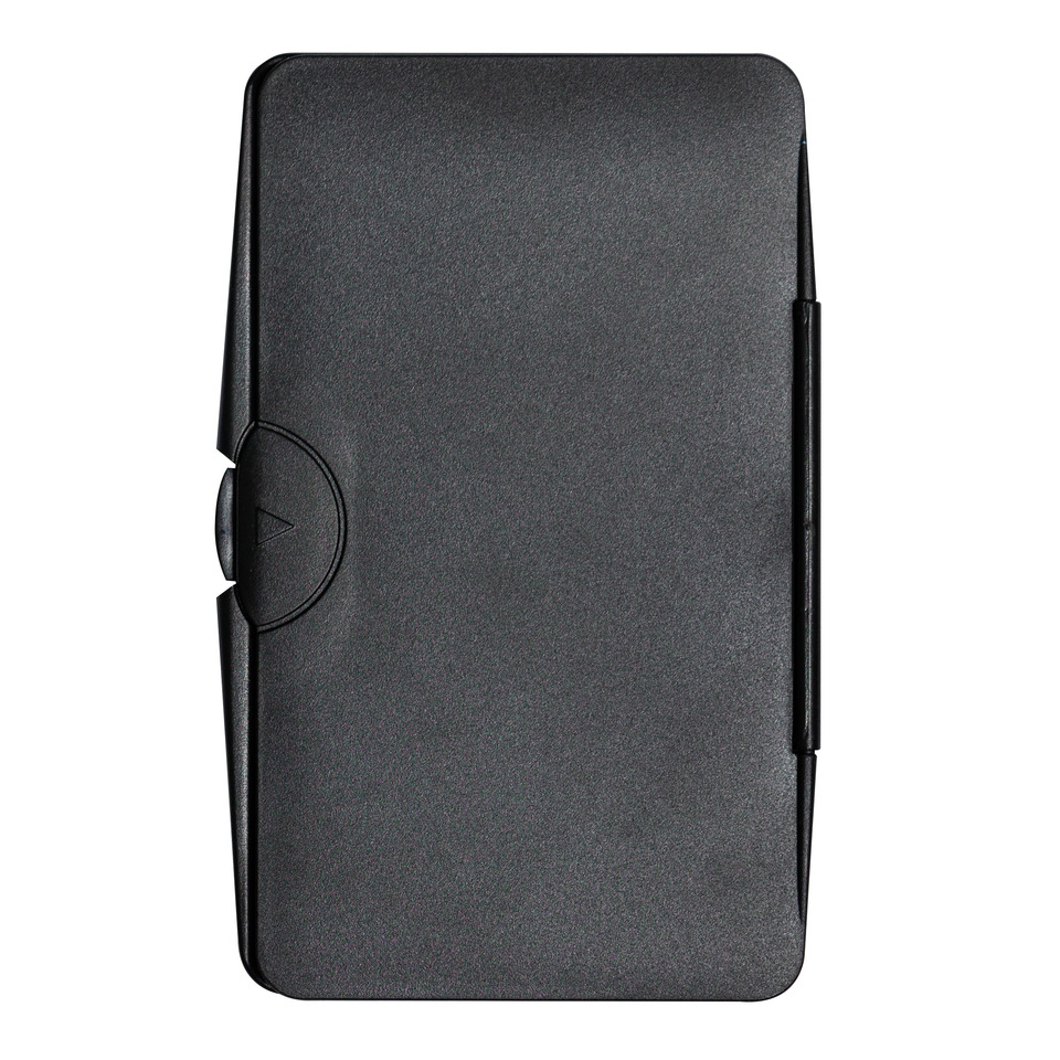 wallet, Kartenhalter, kompakt, schwarz, Klemmverschluss