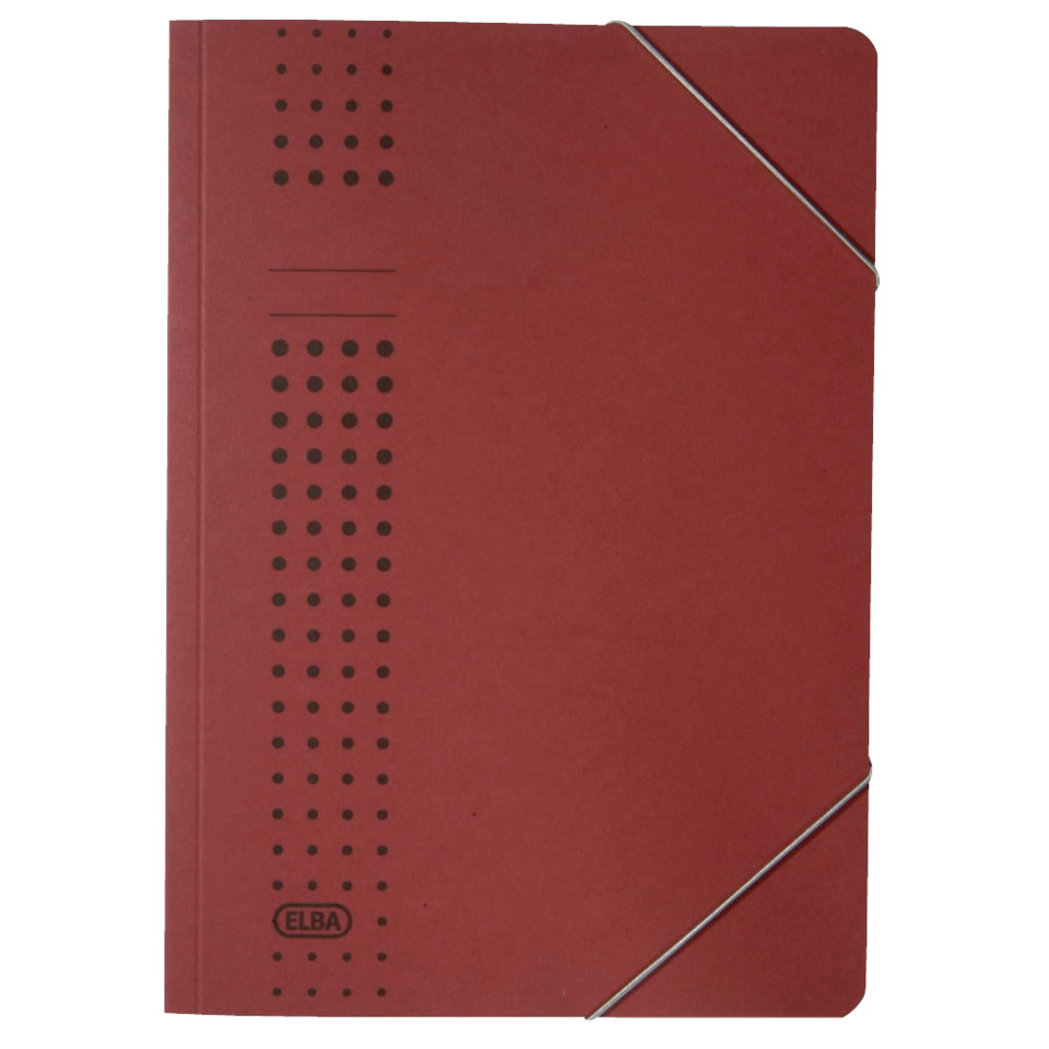 Notizblock, Notizheft, Roter Einband, Locherlose Schreibirm, Perforierte Muster