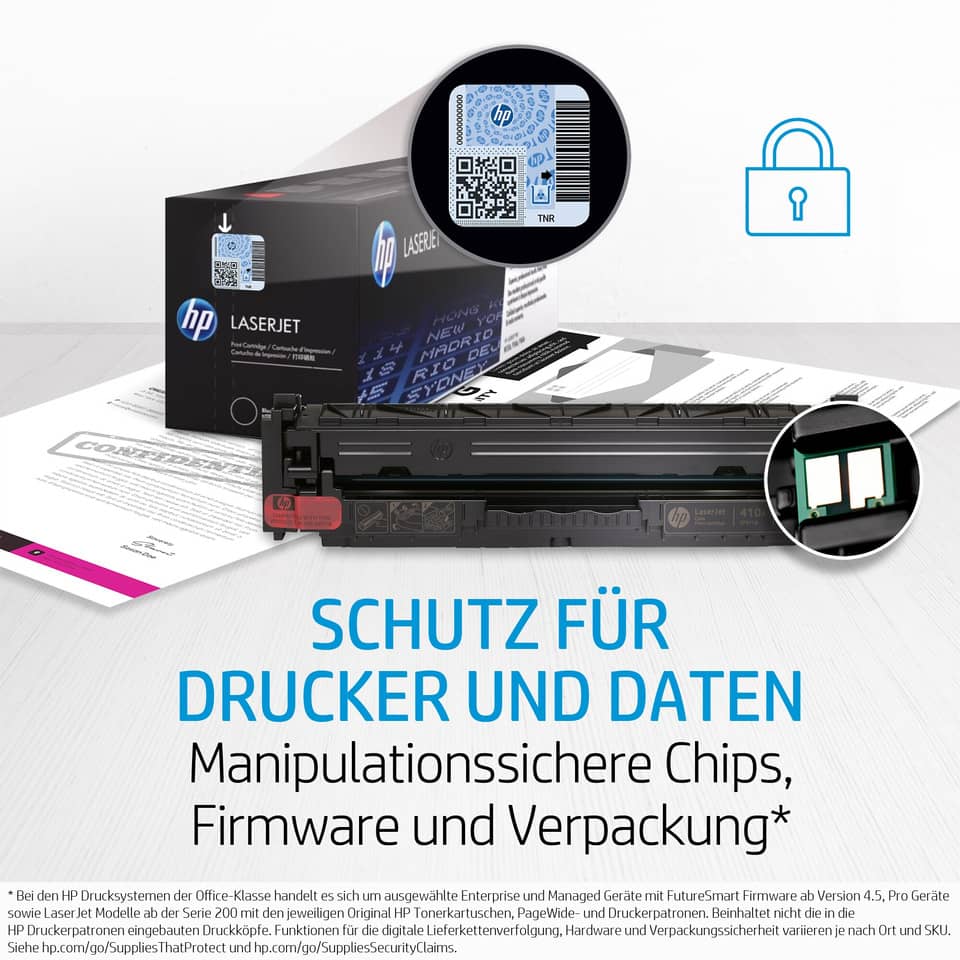 Toner, Druckerpatrone, HP LaserJet, Chips, Verpackung