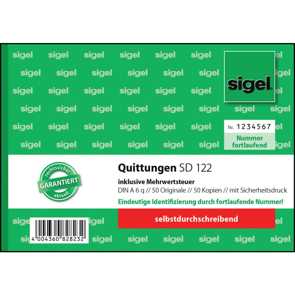 Quittung, Quittungen, Kassenbeleg, Selbstklebend, Signaletik