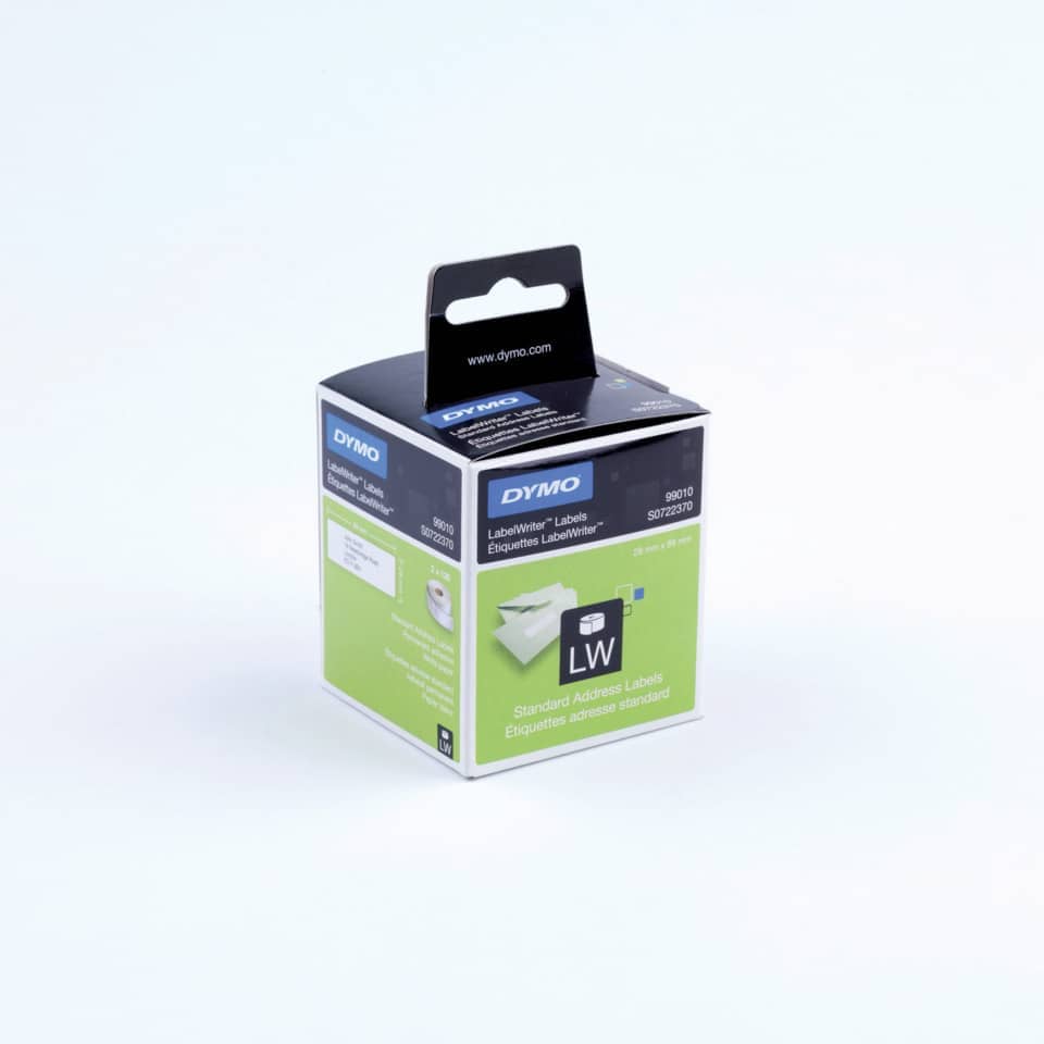Etiketten, LabelWriter, Dymo, Kartonbox, Etiketten-Packung