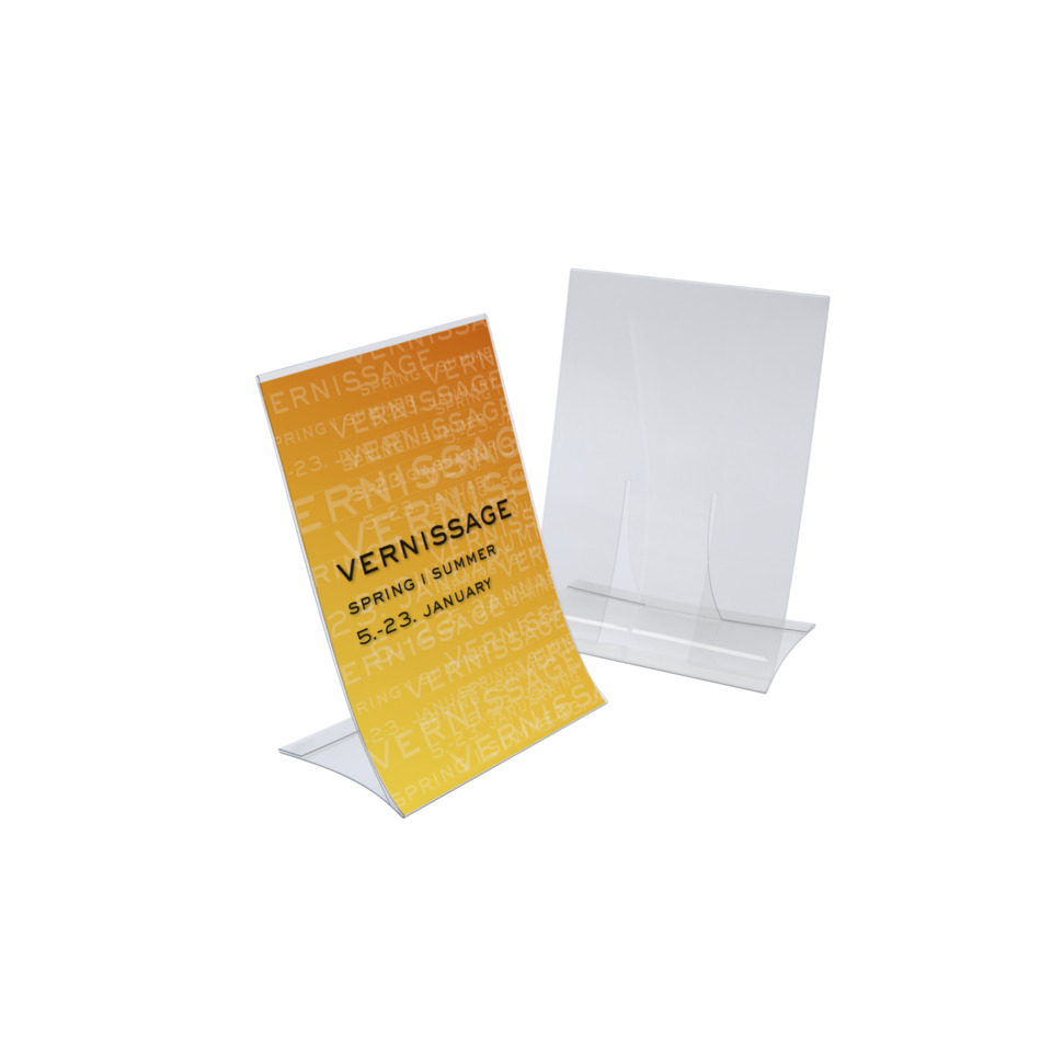 Displays, Ständer, Acryl, Banner, Klar