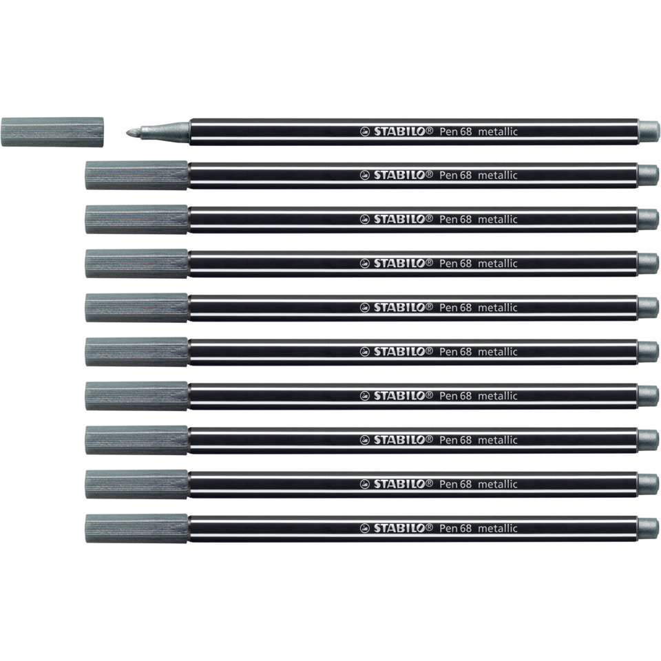 Stabilo Stift, metallischer Stift, Graphit Stift, HB Stift, Bleistift?