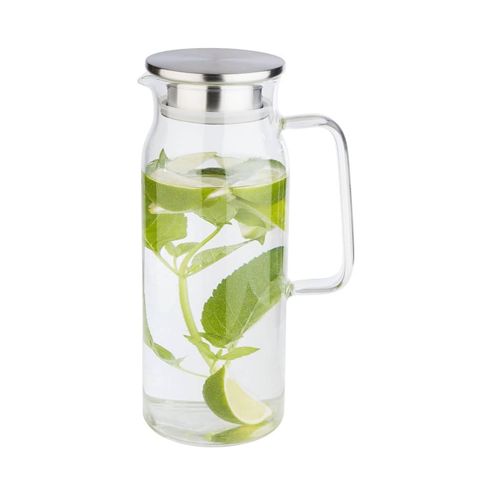 Glas Karaffe, Teekanne, Limonade, Limette, Fruchtinfusion
