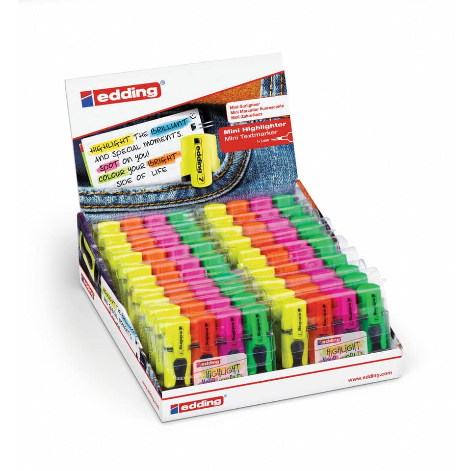 Textmarker, Highlighter, Multi-color, Neon, Klebeband-farben