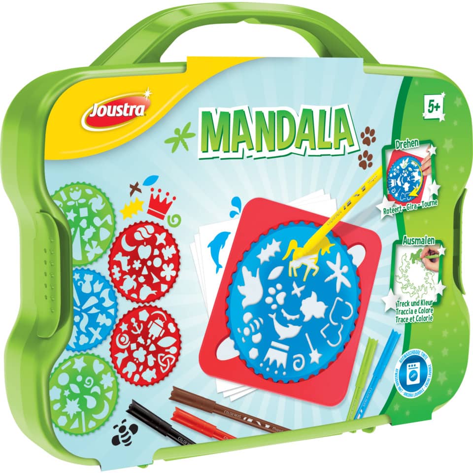 Kinderwerkzeug, Mandala, Stanzformen, Malset, Kreativset