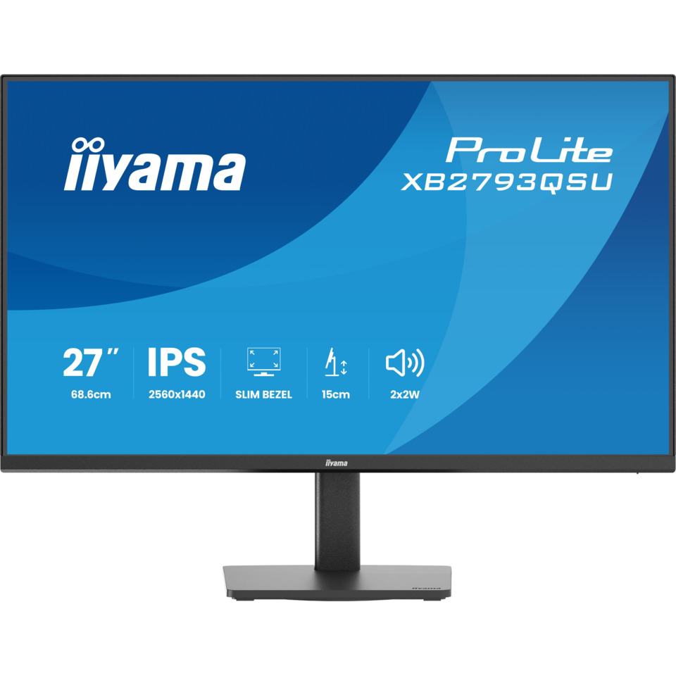27 Zoll, IPS, Monitor, Rahmen, Ständer