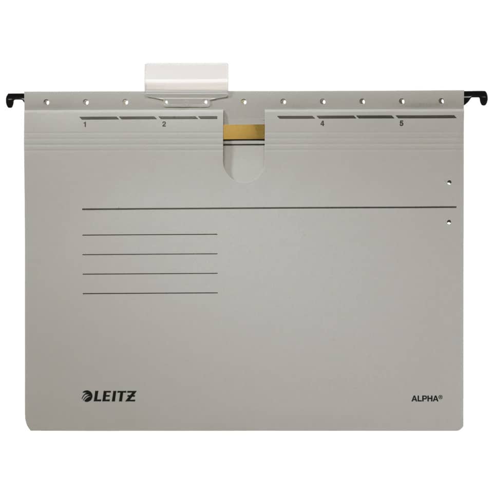 Alphablatt, Leitz, Aktenhülle, Schwarz-Weiß, Office-Zubehör