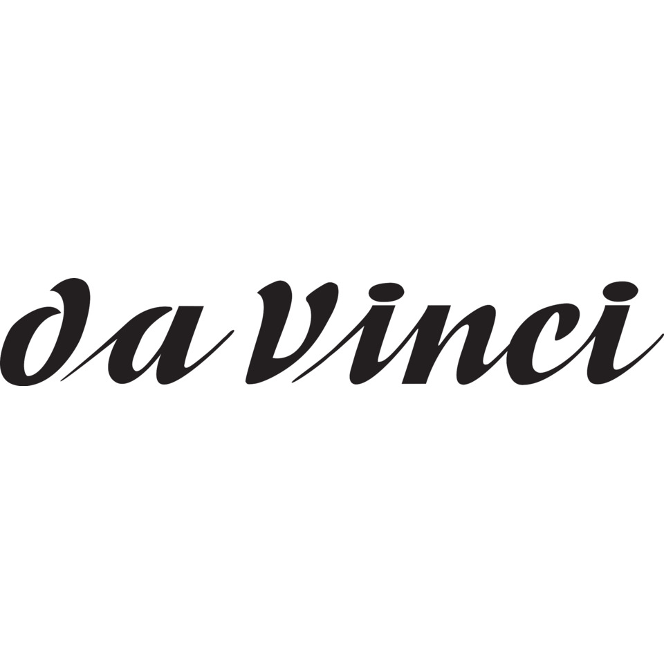 logo, text, da vinci, schrift, schwarz
