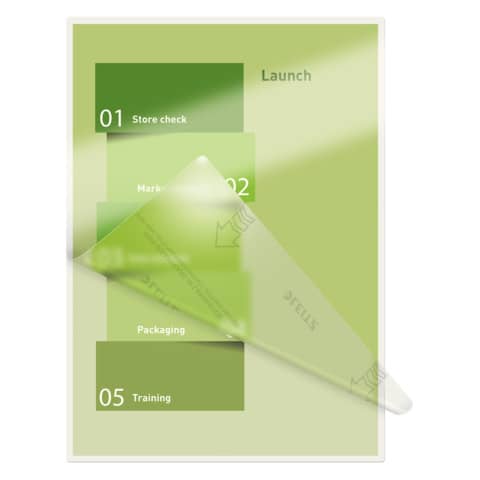 Laminierhülle A3 UDT 100mic, 100 Stück, glasklar LEITZ 7487-00-00