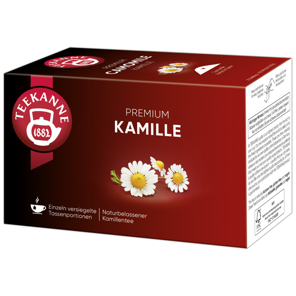 Kamille, Kamillentee, Kamillentee Portionsbeutel, Tee, Kamillentee