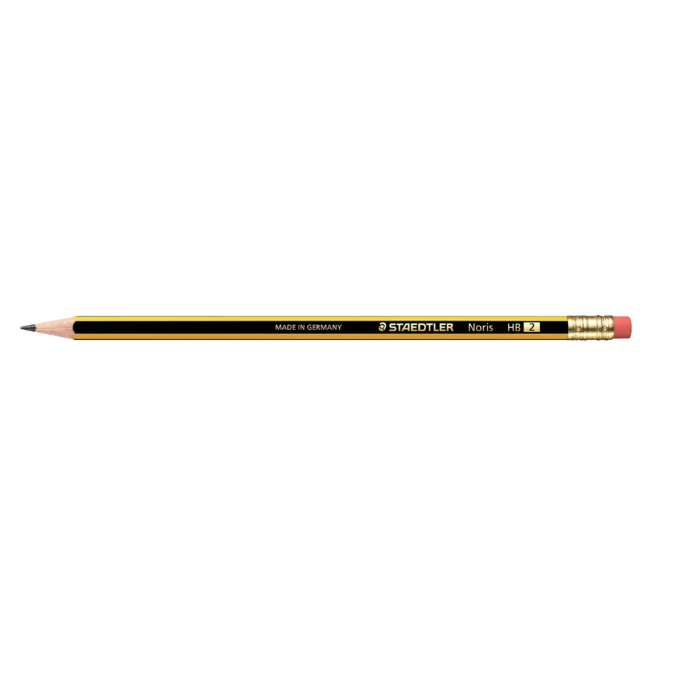 Bleistift, HB 2, Holzbleistift, Rundspitze, Graphitstift